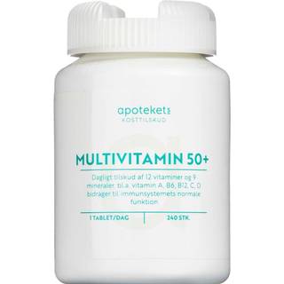 Apotekets Multivitamin 50+- Fri fragt over 249
