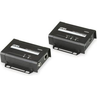 ATEN VE801, HDMI-forlænger over Ethernet, HDBaseT-Lite, 70m, 1080p/3D/4K, sort