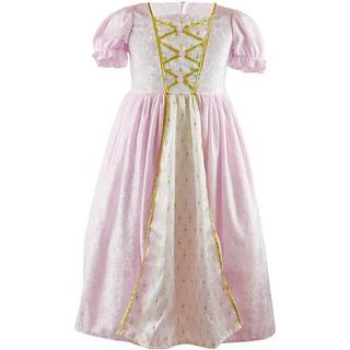 Den Goda Fen Kostume Prinsessekjole Velour, Lyserød  S