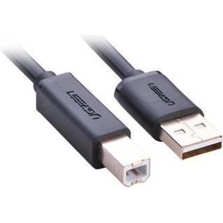 Ugreen US135 Printer Kabel USB-A til USB-B 3m - Sort