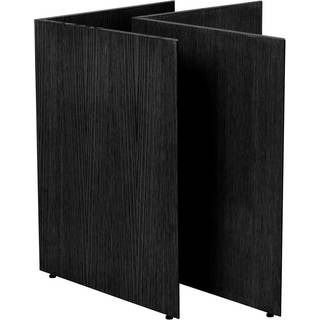 Ferm Living Mingle bordben 2-pak black, w68