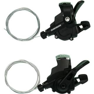 Gearskifter SRAM X3, sæt, trigger, 3 x 7 gear