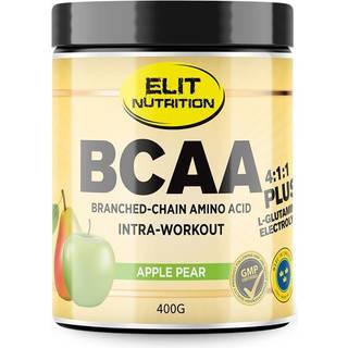 Elit Nutrition BCAA 4:1:1 + L-glutamine, 400 g (Apple Pear)