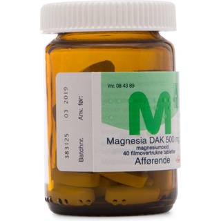Magnesia 500 mg - 40 stk.