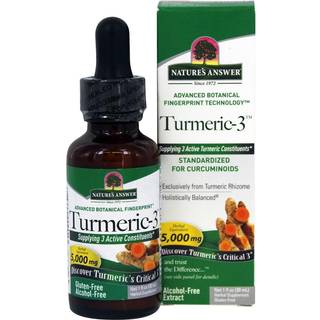 Gurkemeje-3 Standardiseret Ekstrakt - 30 ml