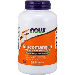 Glucomannan fra konjacrod, 575 mg - 180 kapsler