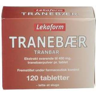Lekaform Tranebær - 120 tabl.
