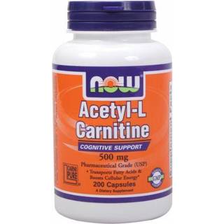 NOW Foods Acetyl-L-Carnitine 500 mg