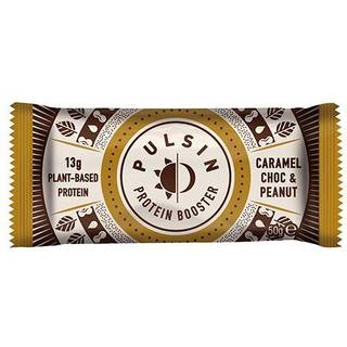 Pulsin Proteinbar Caramel Choc & Peanut - 50 g.