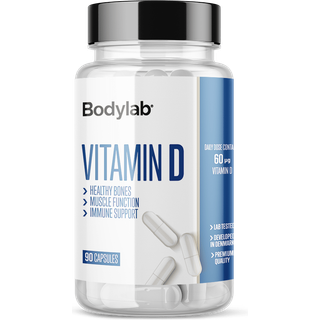 Bodylab Vitamin D Kosttilskud 90 stk