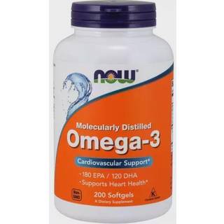 NOW Foods Omega-3 molekylært destilleret