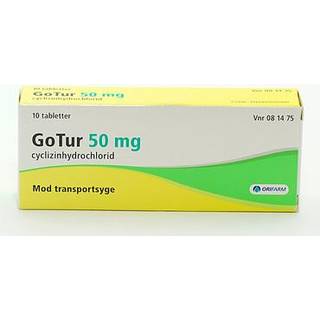 Gotur 50 mg (Håndkøb, apoteksforbeholdt) 10 stk Tabletter