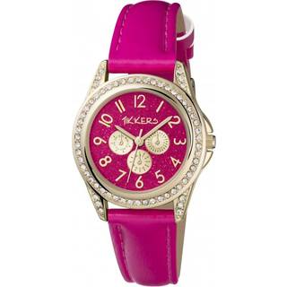 Tikkers Watch and Stickers TK0130 - Pige - 34 mm - Analog - Quartz - Plexiglas