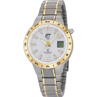 ETT EGT-11410-40M Herrenuhr Solar Titanium Funkuhr