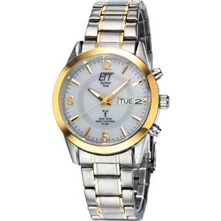 ETT EGS-11253-12M Solar Drive Funkuhr Gobi Herrenuhr 40mm 10ATM