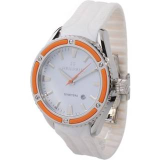 Folli Follie Dameur WF0T027ZDO - Stilfuld Hvid Ur (Ø 45 mm)