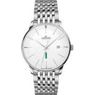 Junghans Meister Gangreserve Edition 160 Automatic White Dial Stainless Steel Bracelet Men's Watch 27/4112.46