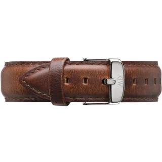 Daniel Wellington DW Strap XL Leather St Mawes 20mm Silver