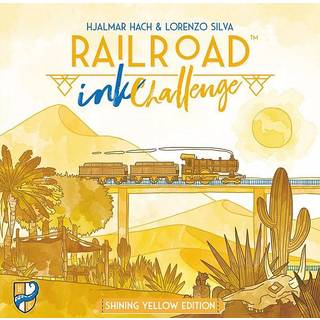 Railroad Ink Challenge: Shining Yellow