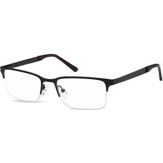 SmartBuy Collection Jan Asian Fit 646 54 Briller Mænd Black - Black - 54mm