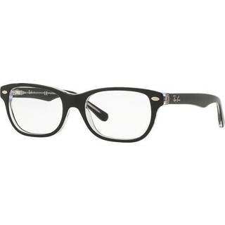 Ray-Ban Børn RY1555 3529 48 Briller Børn Black - Top Black On Transparent - 48mm