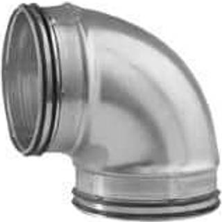 Lindab Safe ventilations Bøjning Kort BKU 90 - Ø 160