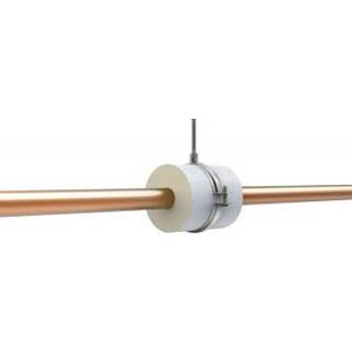 Isoglobal rørbærer vvs 22x30 mm. M8/M10 inkl. Galv. Bøjle og isolering.