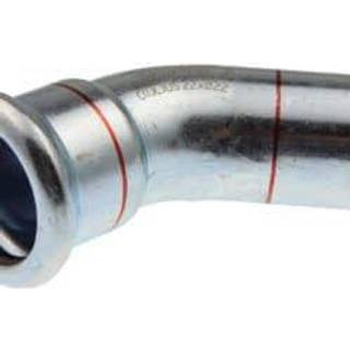 Geberit FZ press bøjning 22 mm. 45°. muffe/nippel M-bakke