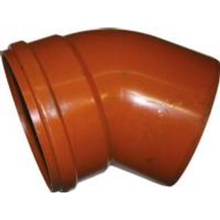 Uponor PVC bøjning 400mm, 45°