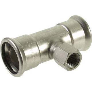 Vsh Fabrieken Vsh tee muffe/muffe/muffe 76x2x76 mm syrefast