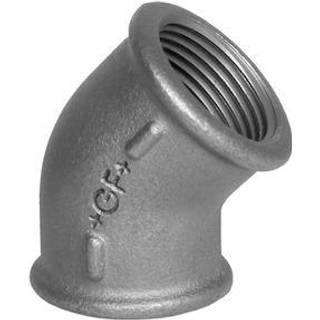 +Gf+ Vinkel Galv. Mf/Mf 45Gr 1 Gf Georg Fischer