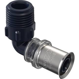 Wavin Tigris K5 vinkel med nippel 20 mm x 1/2''. PPSU. Til U, UP, H, B , TH bakker