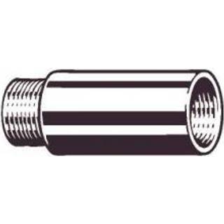Haneforlænger 3/4" x 50 mm, muffe/nippel, rå messing