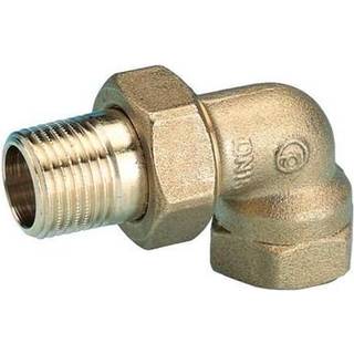 Pettinaroli Radiatorforskruning vinkelløbende 3/8"
