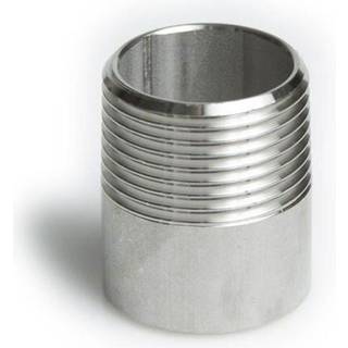 Svejsenippel 1.4404, 20 bar 3/4x40 mm