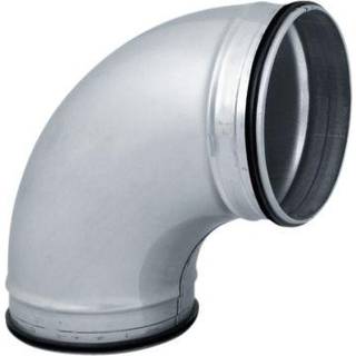 Bøjning 90° Ø100 mm Nippel/Nippel