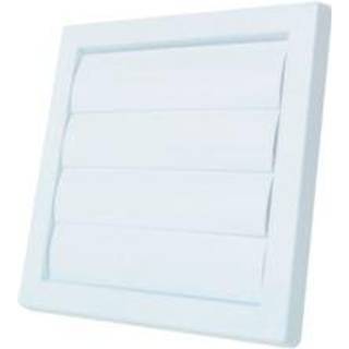 Fresh lamelrist uden bagkant, 150 x 150 mm, hvid