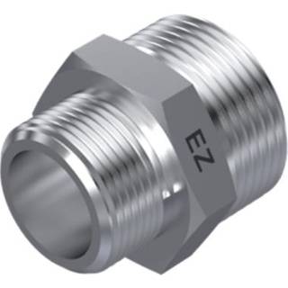 Brystnippel Krom 3/4X1/2 Solar