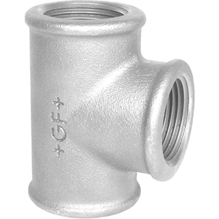 +GF+ Tee galvaniseret 3/4 x 3/4 x 1/2