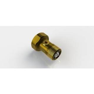 JCH 2296 vandmålerforskruning 1/2'' x 3/4'' x 40 mm. Inkl. Kontrollerbar kontraventil