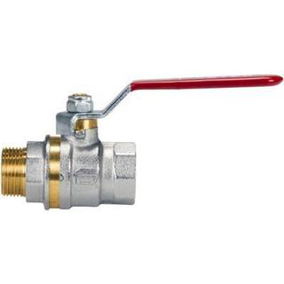 kuglehane 1/4'' muffe/nippel. Byggelængde 51 mm