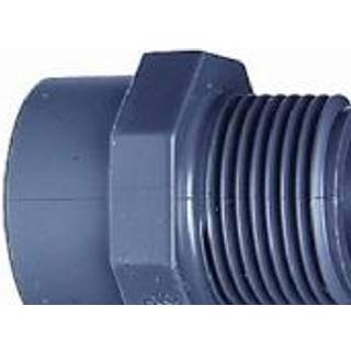 Pvc Overgangsnippel 40 mm - 1.1/4"