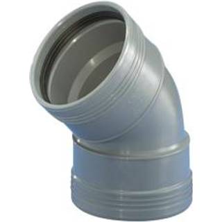 Wafix PLUS PP bøjning 45° x 50 mm grå