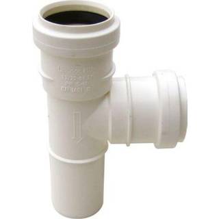 Nicoll HTP Grenrør 88° 40/40 mm M/2 Hvid - Muffe
