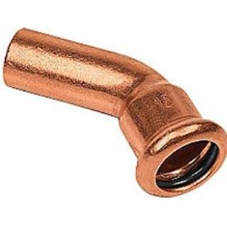 kobber Cu press bøjning 35 mm 45º med en muffe