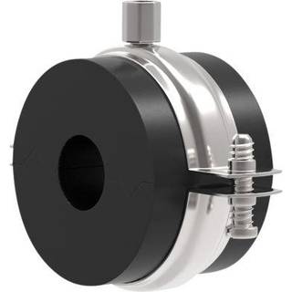 Isoglobal rørbærer RF 35 x 32 mm. M8/M10 inkl. Galv. bøjle. Til køl.