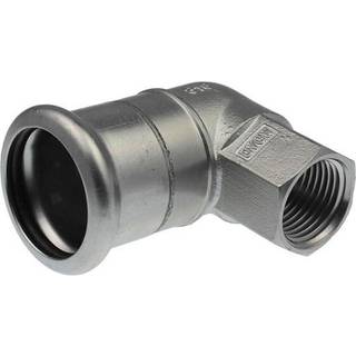 Vsh Fabrieken Vsh bøjning 90° muffe/muffe 18 mm x 1/2 syrefast