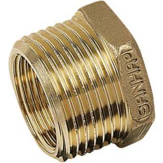 PURAFIT nippelmuffe 1/2'' x 3/8'' Siliciumbronze. Blyfri.