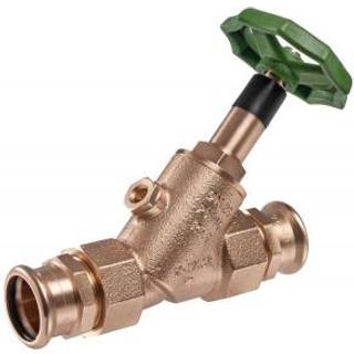 Kemper Fristrømsventil 28 mm rødgods til m-ba
