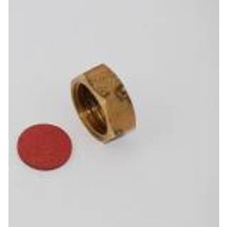 Slutmuffe 3/4" Forkromet messing